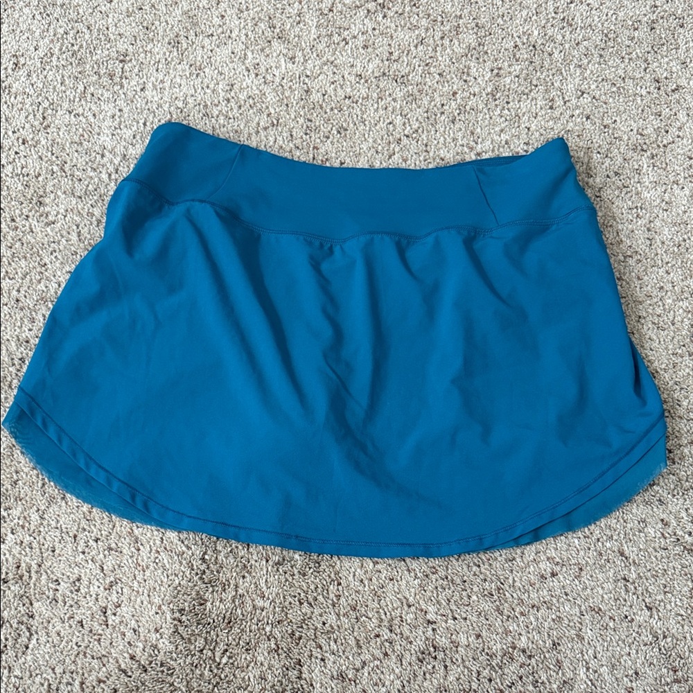 CALIA by Carrie Underwood Teal Mini Skirt